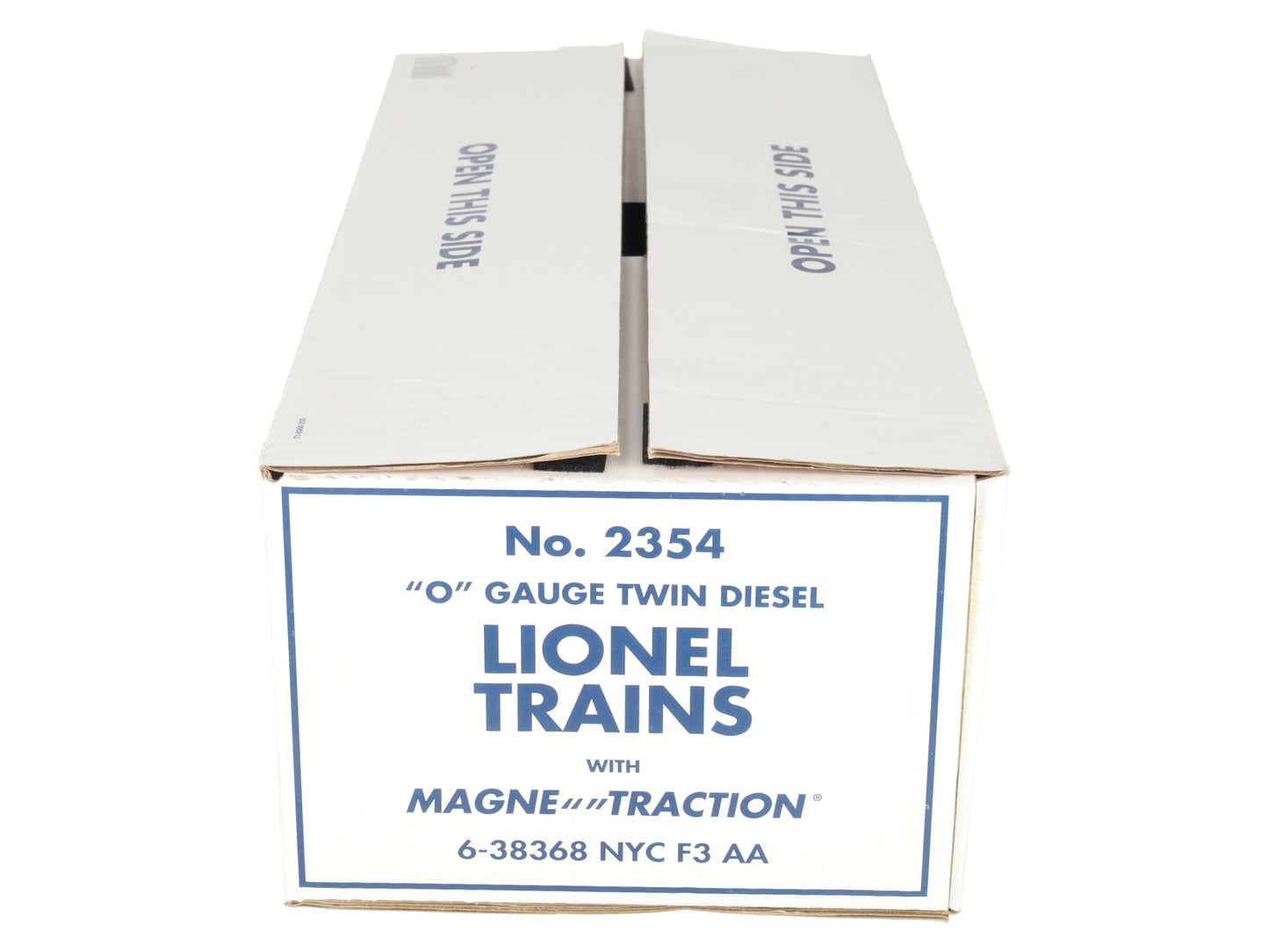 Lionel 6-38368 O Gauge Archive NYC 'Red Lightning' Conventional F3A-A Diesel Set EX/Box