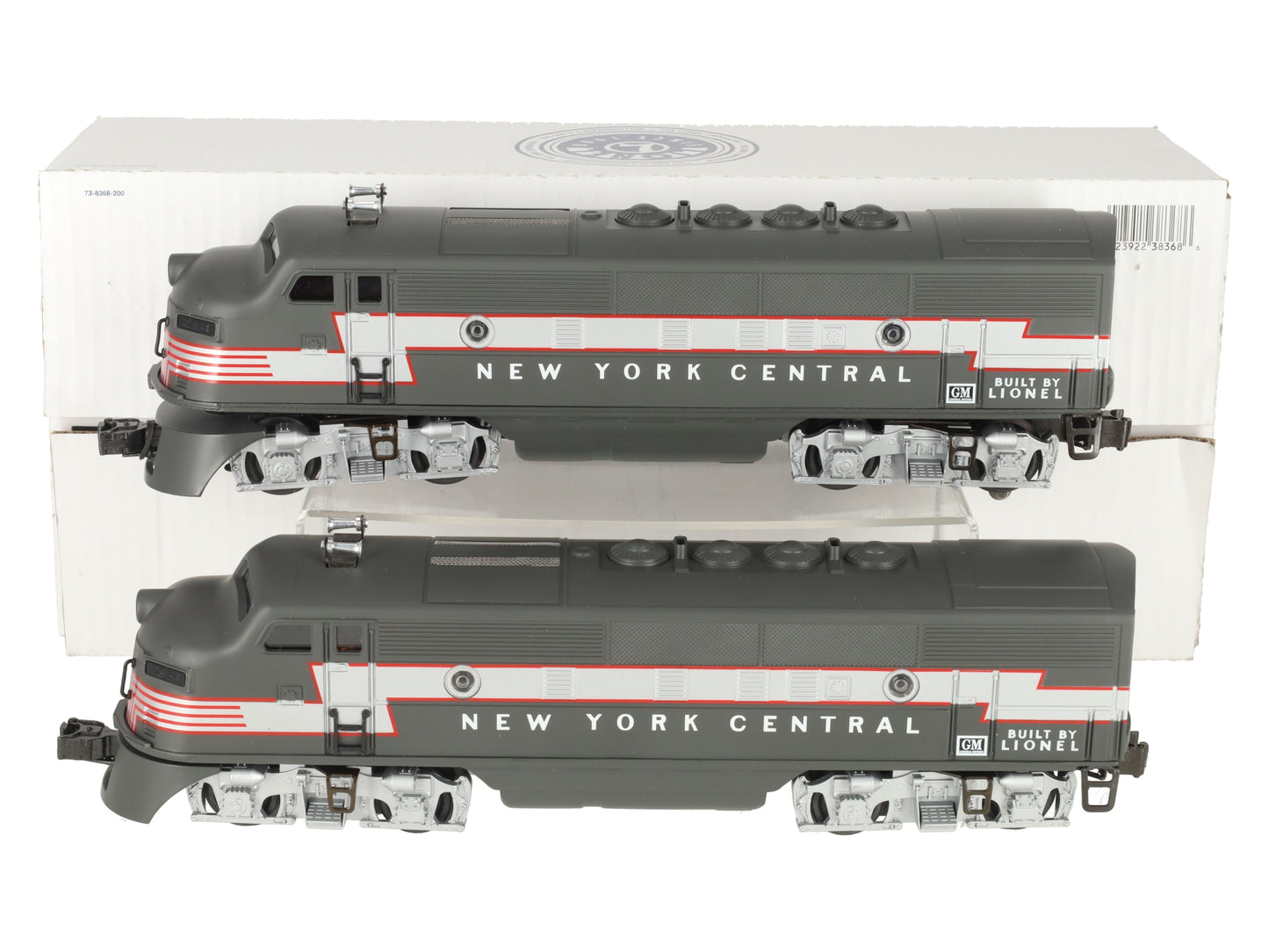 Lionel 6-38368 O Gauge Archive NYC 'Red Lightning' Conventional F3A-A Diesel Set EX/Box
