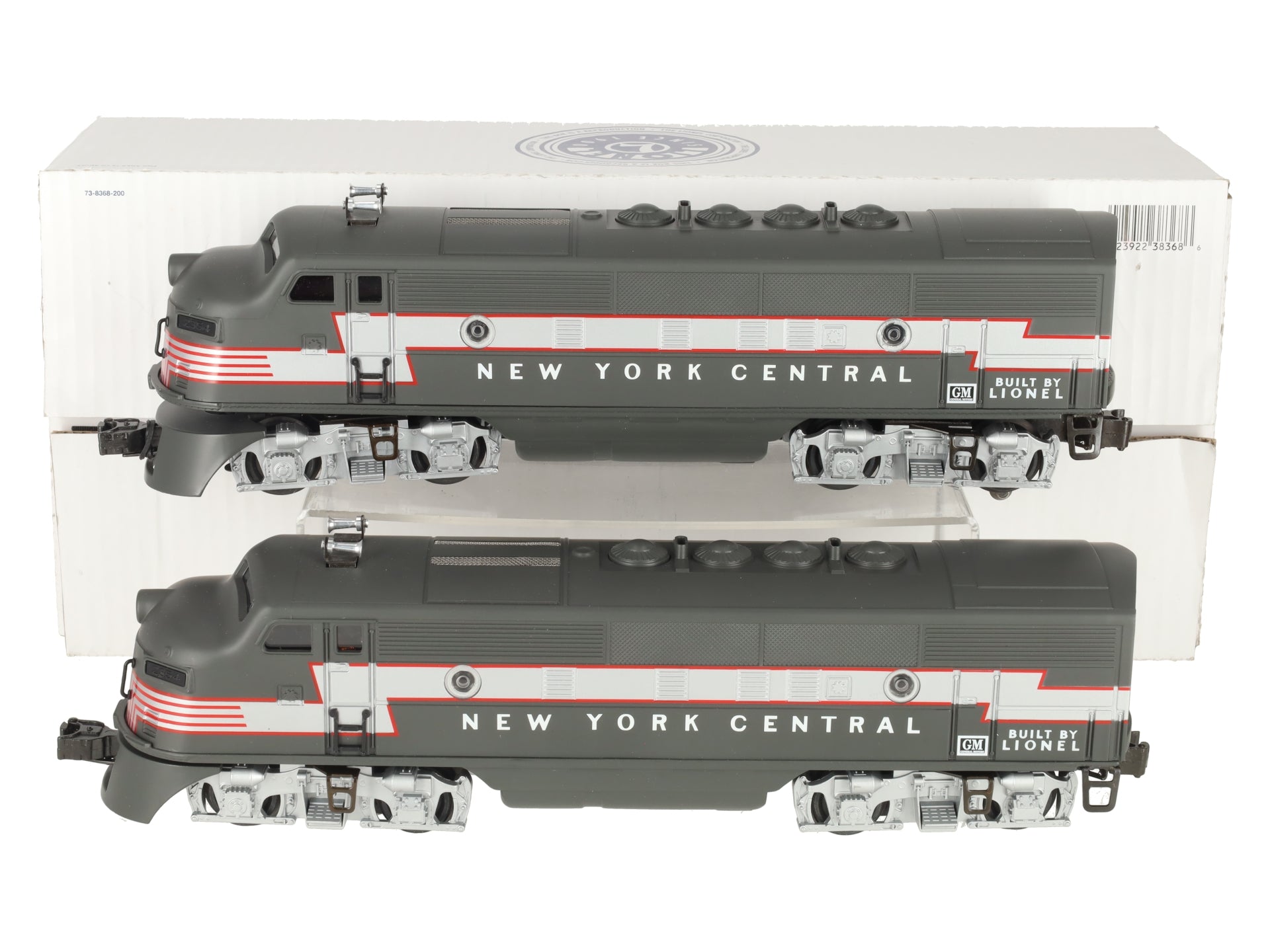 Lionel 6-38368 O Gauge Archive NYC 'Red Lightning' Conventional F3A-A Diesel Set EX/Box