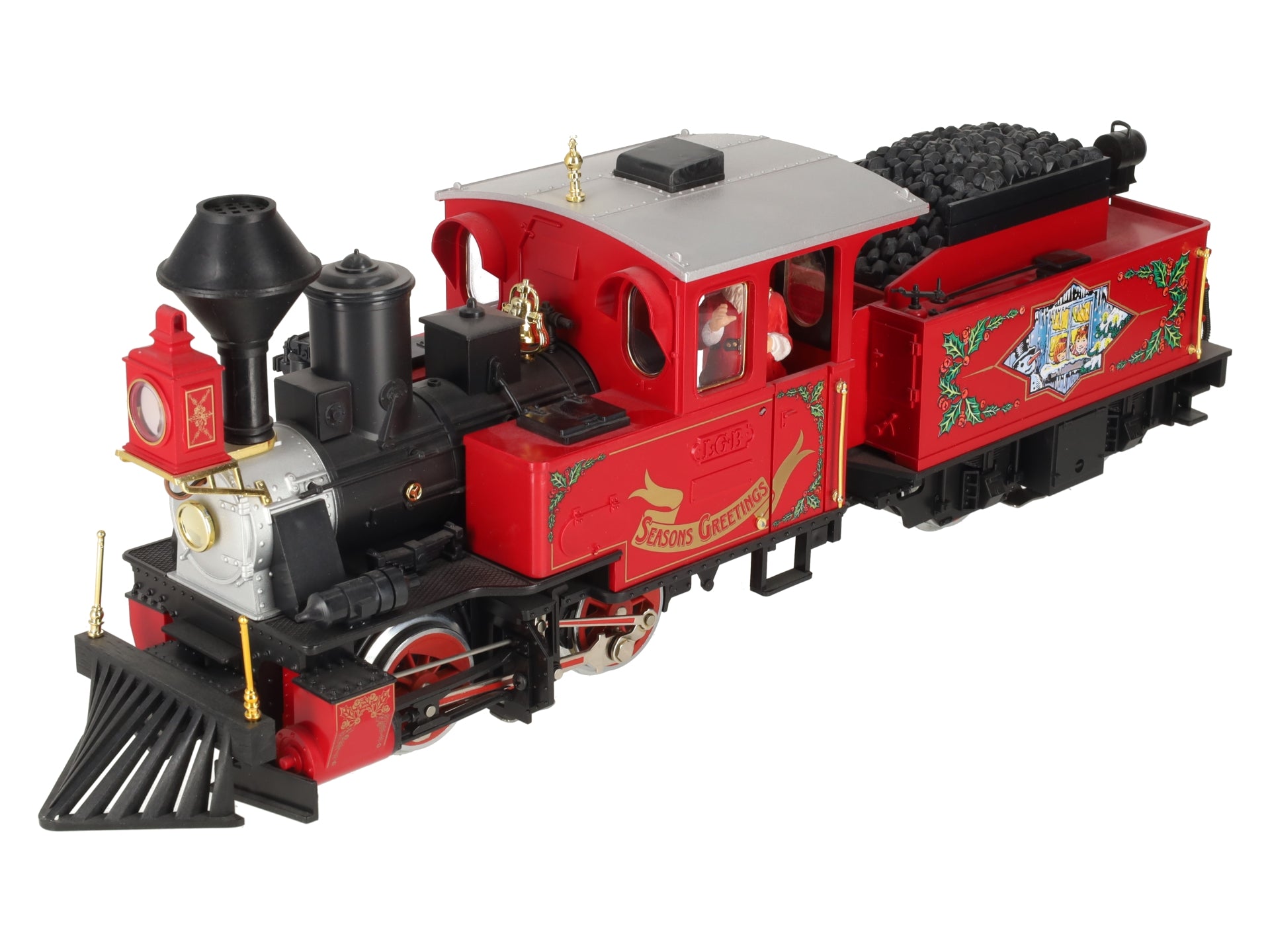 LGB 25171 G Scale Christmas Steam Locomotive & Tender EX/Box
