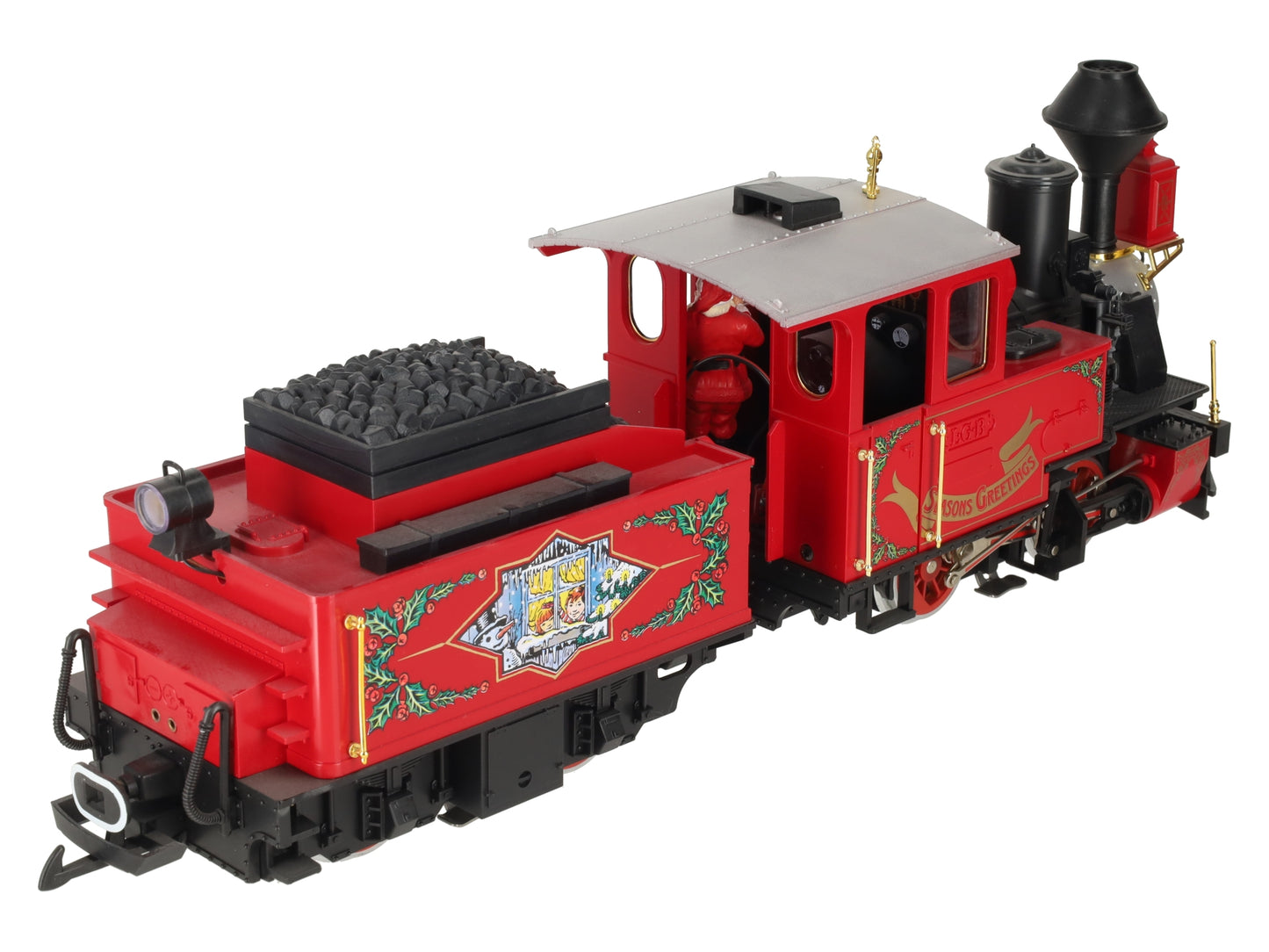 LGB 25171 G Scale Christmas Steam Locomotive & Tender EX/Box
