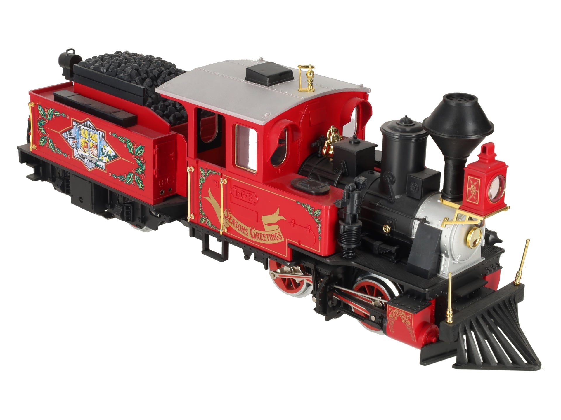 LGB 25171 G Scale Christmas Steam Locomotive & Tender EX/Box