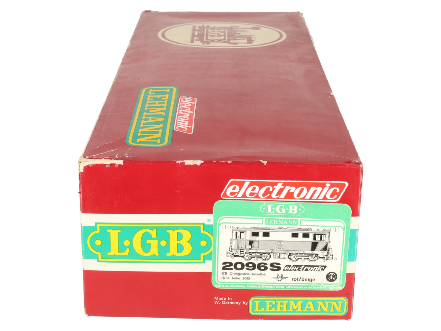 LGB 2096s G Scale OBB Diesel Locomotive w/Sound EX/Box