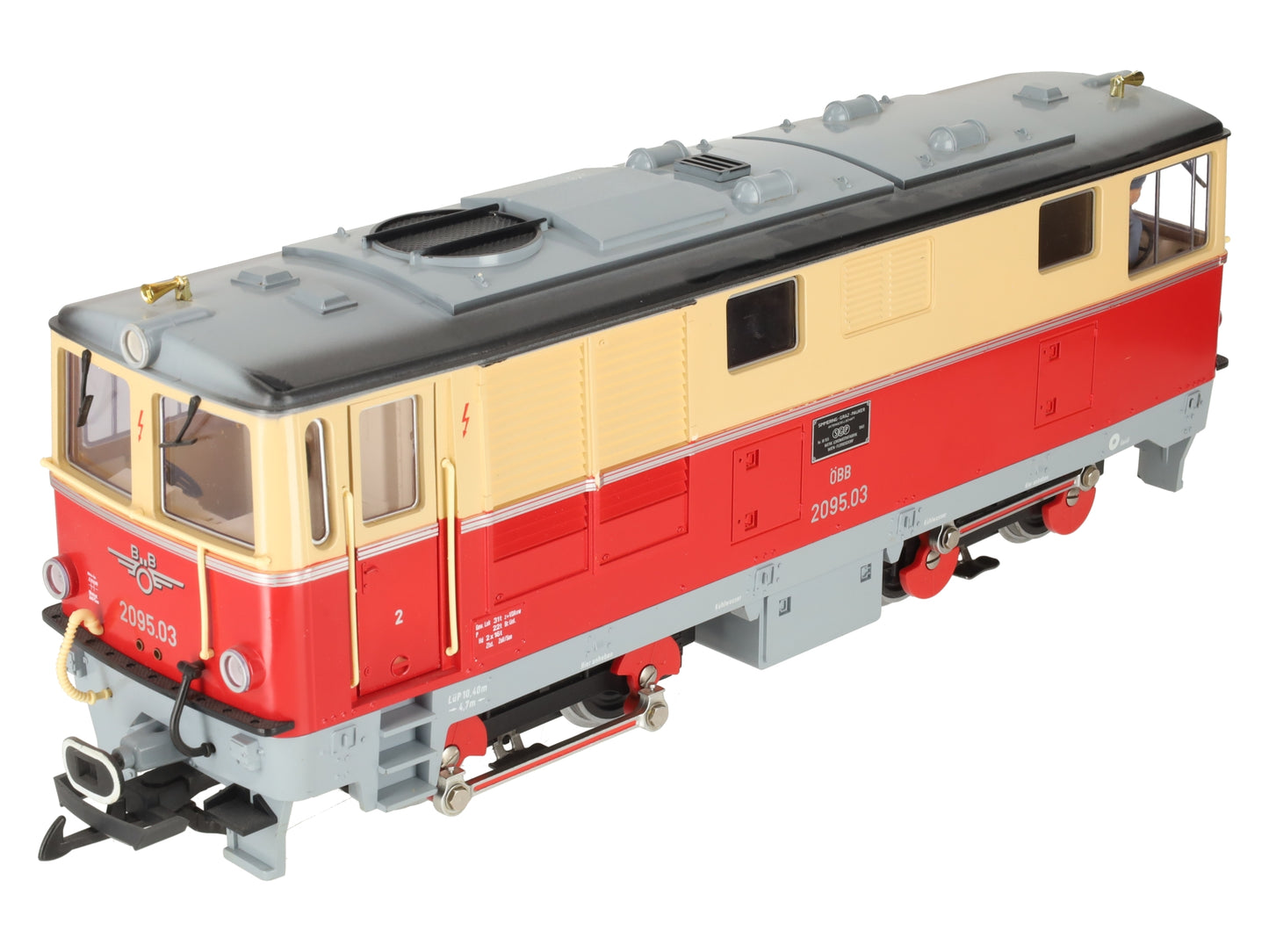 LGB 2096s G Scale OBB Diesel Locomotive w/Sound EX/Box