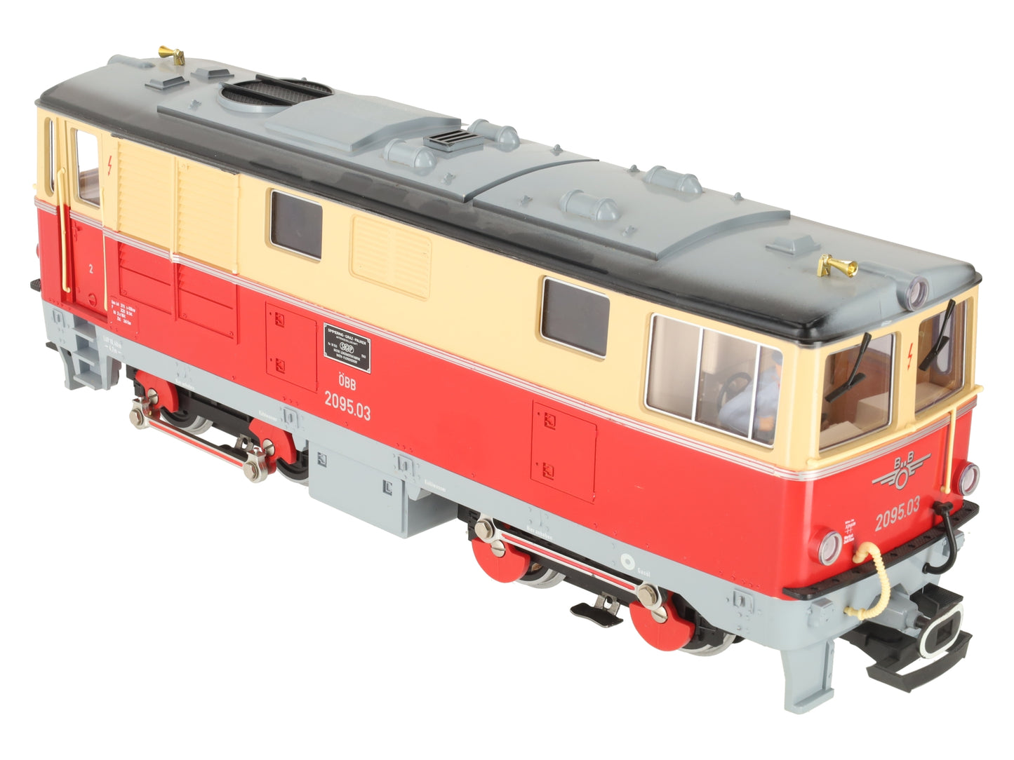 LGB 2096s G Scale OBB Diesel Locomotive w/Sound EX/Box