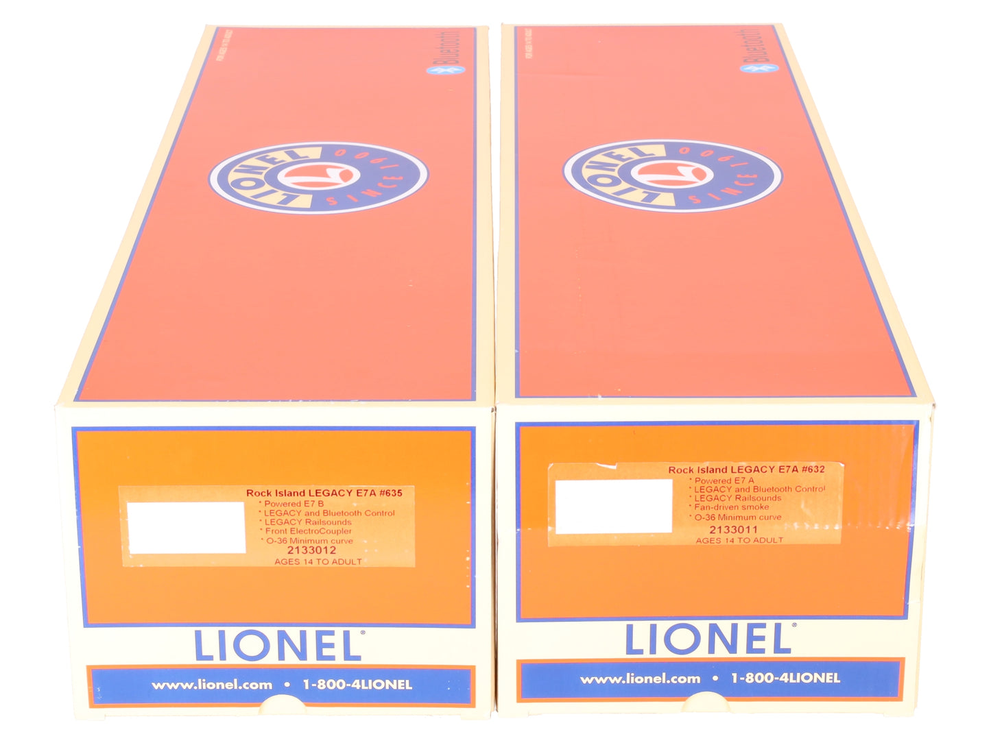 Lionel 2133010 O Gauge Rock Island LEGACY E7 AA Diesel Locomotive Set LN/Box
