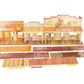 Marx Vintage Roy Rogers Mineral City Western Town Litho Storefront Set VG