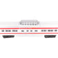 Lionel 2562 Vintage O Santa Fe Regal Pass Red Stripe Aluminum Vista Dome Car VG