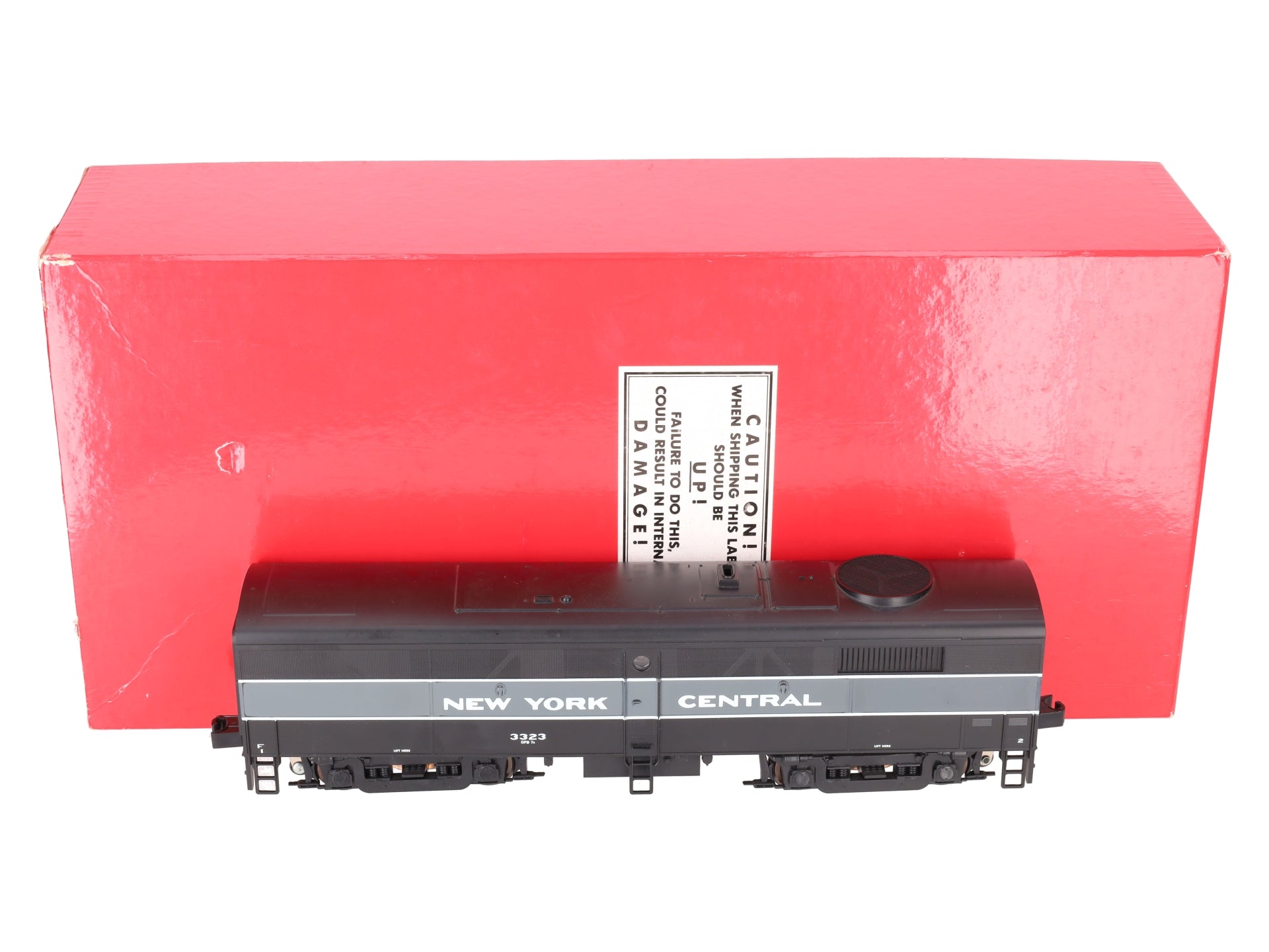 Weaver 6531 O New York Central FA-2 B Unit Pwd Diesel Locomotive #3323 - 3 Rail EX/Box