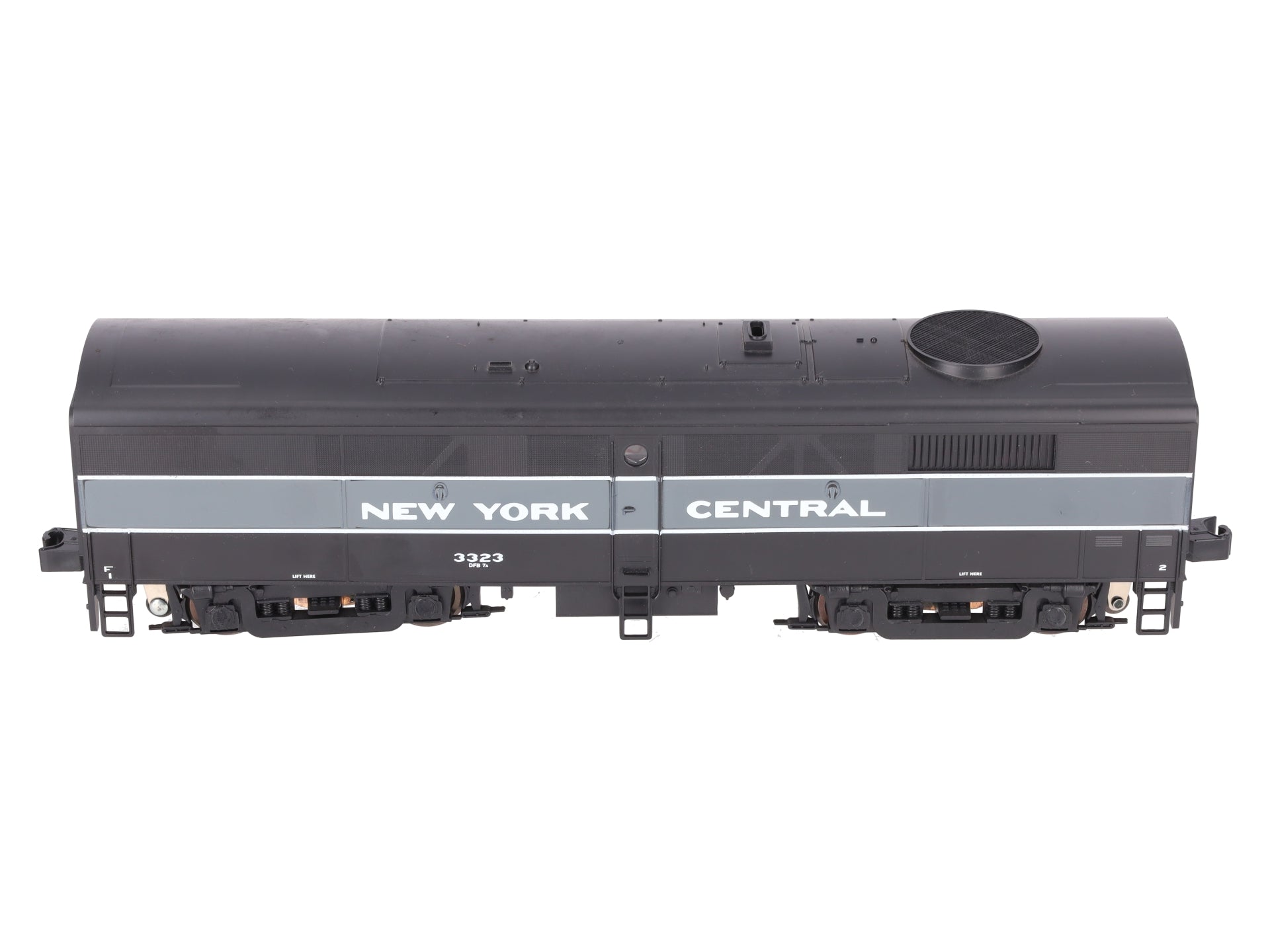 Weaver 6531 O New York Central FA-2 B Unit Pwd Diesel Locomotive #3323 - 3 Rail EX/Box