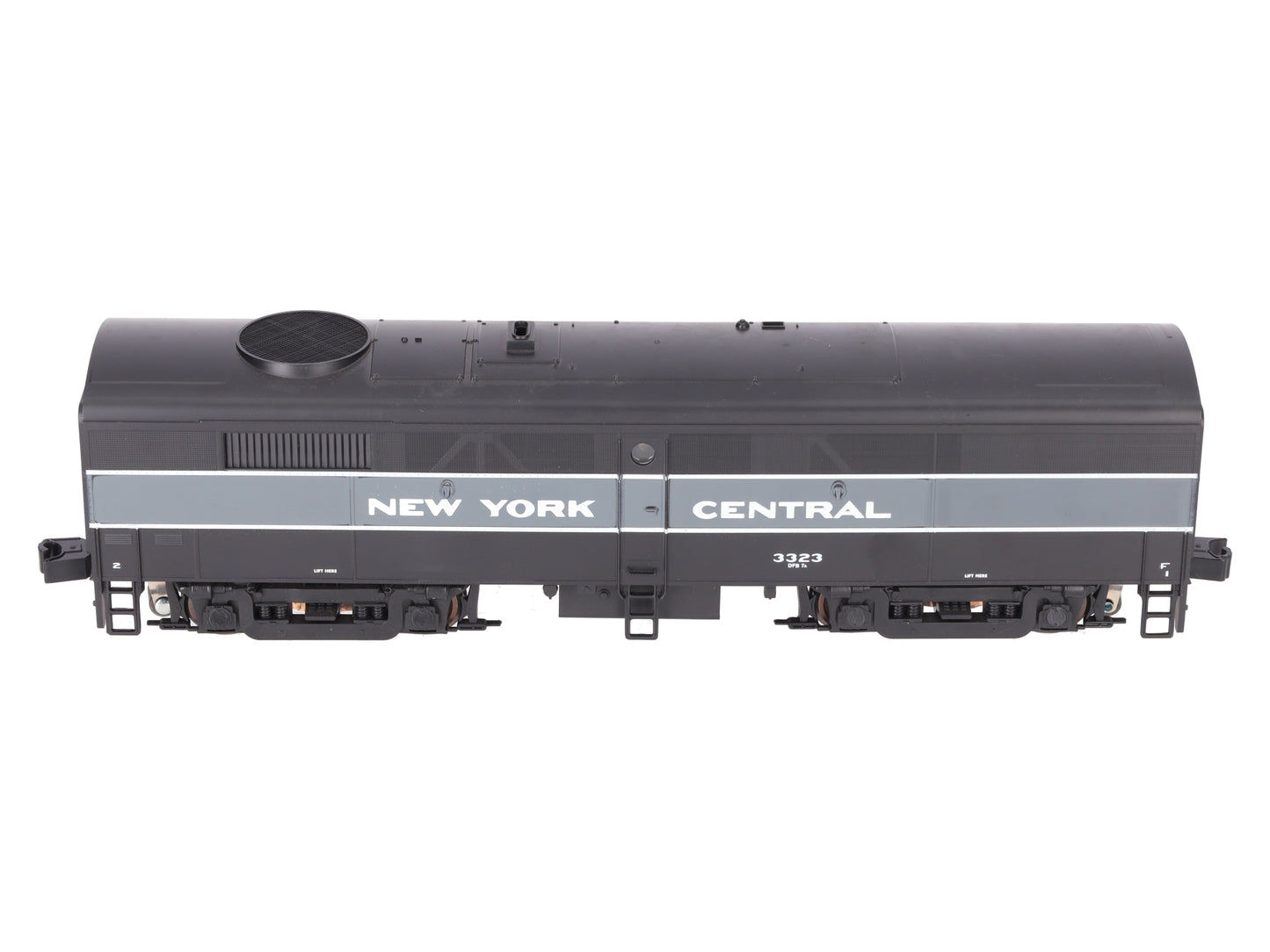 Weaver 6531 O New York Central FA-2 B Unit Pwd Diesel Locomotive #3323 - 3 Rail EX/Box