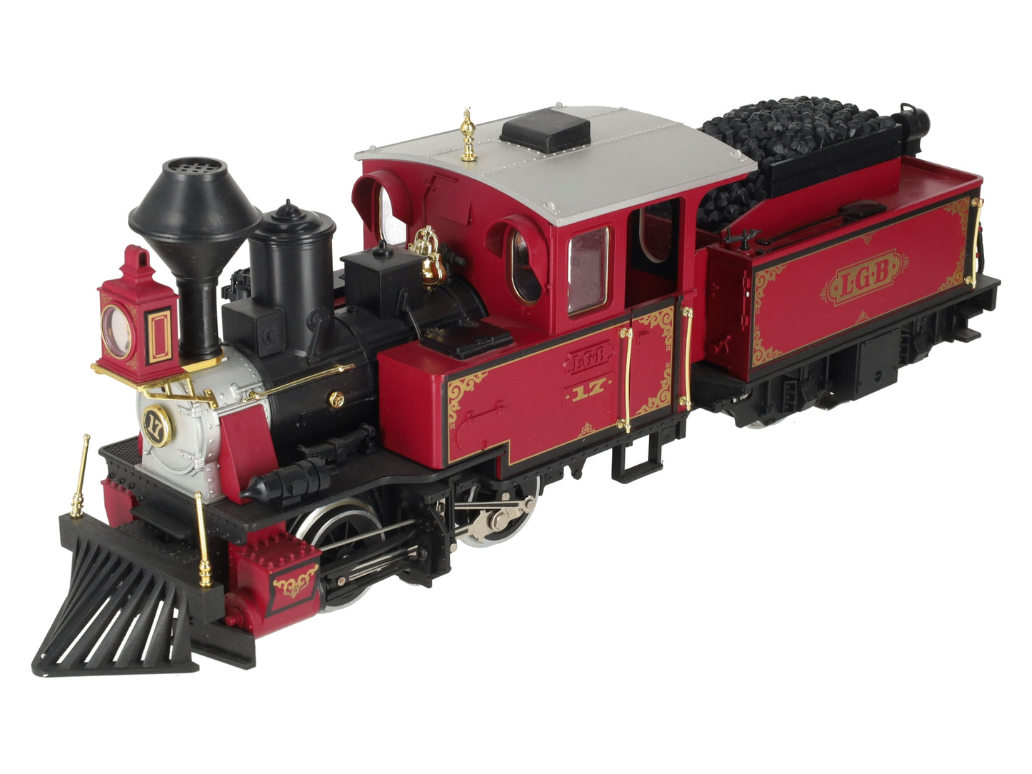 LGB 2217D LGB G Scale Steam Locomotive w/ Tender EX/Box