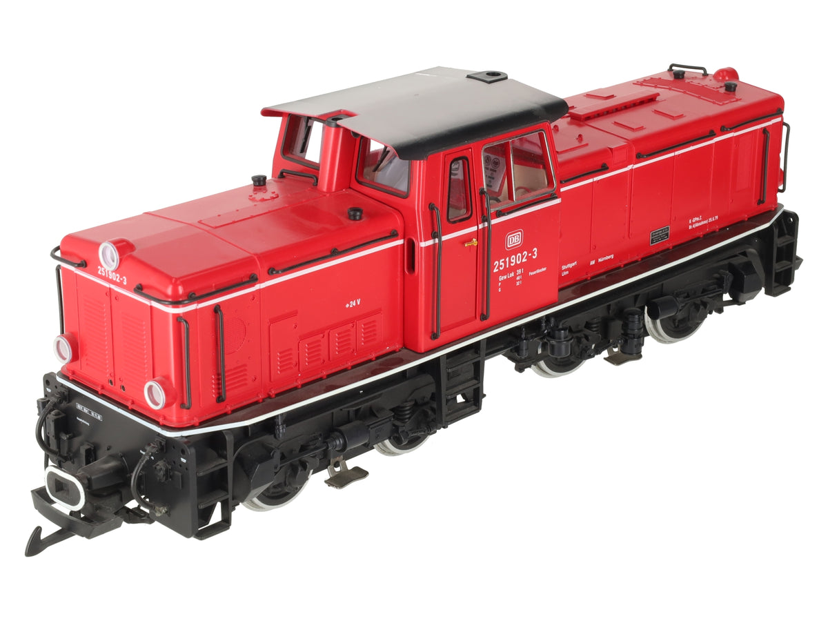 LGB 2051 G Scale German Federal Railway Diesel Locomotive #251902-3 EX/Box