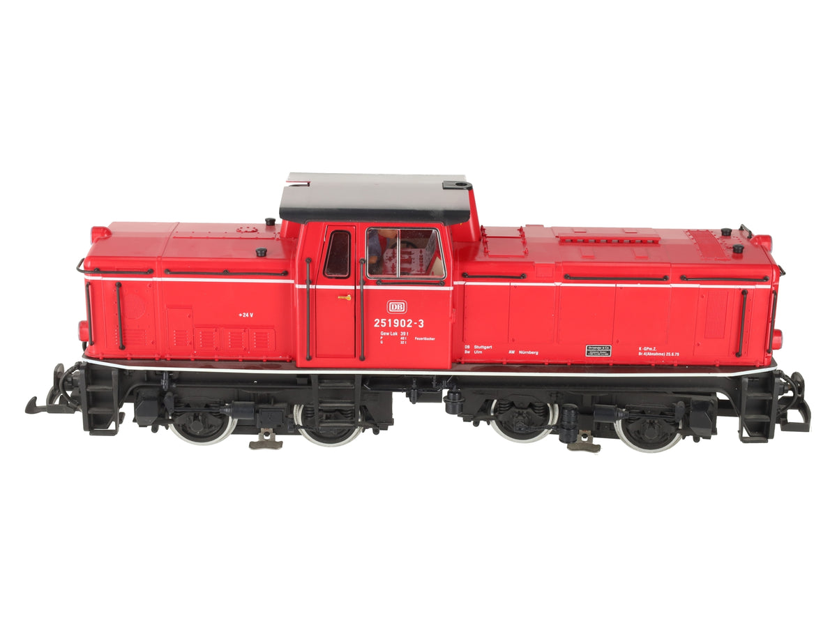LGB 2051 G Scale German Federal Railway Diesel Locomotive #251902-3 EX/Box
