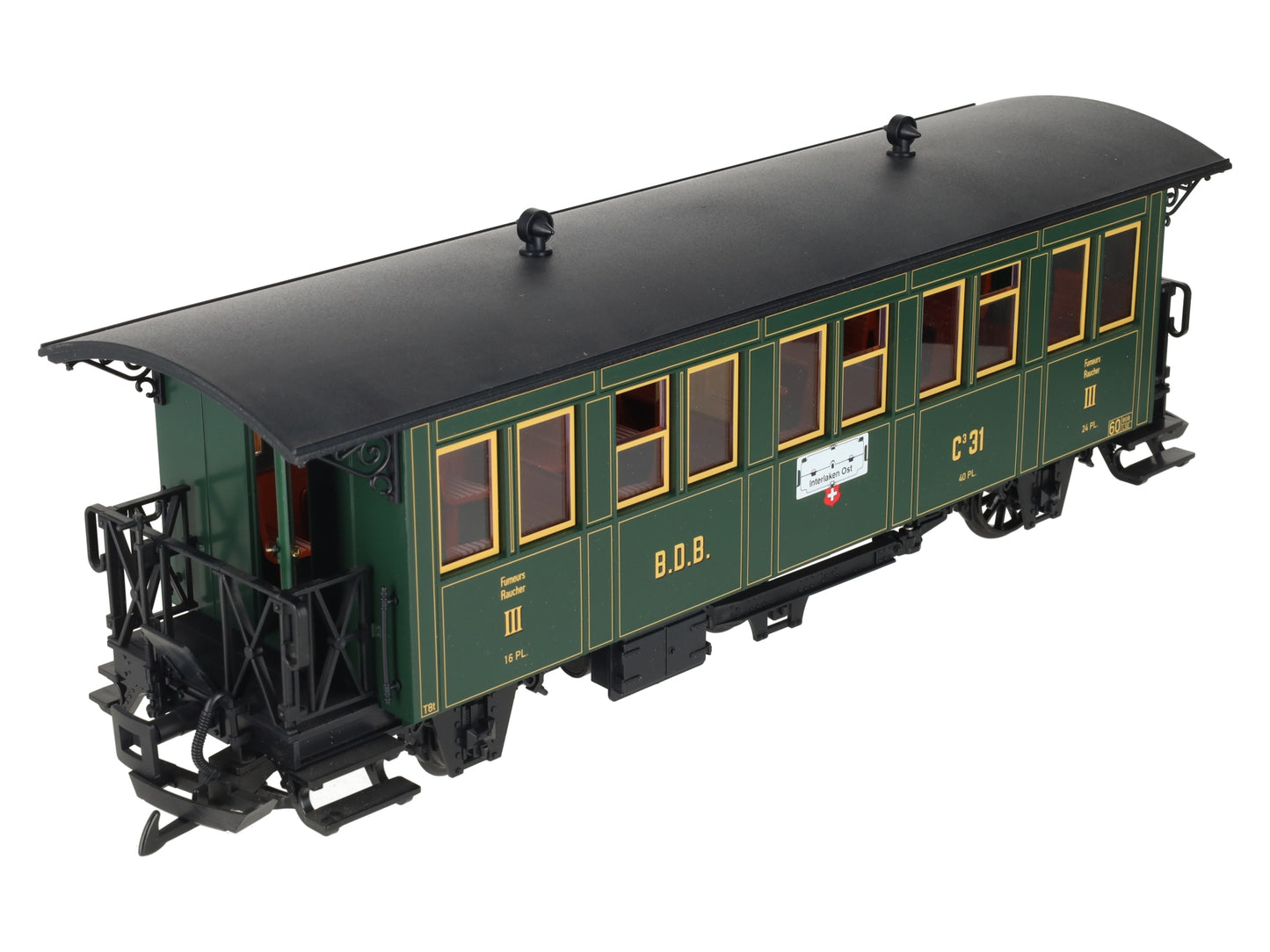 LGB 30330 Ballenberg 3rd Class Passenger Car EX/Box
