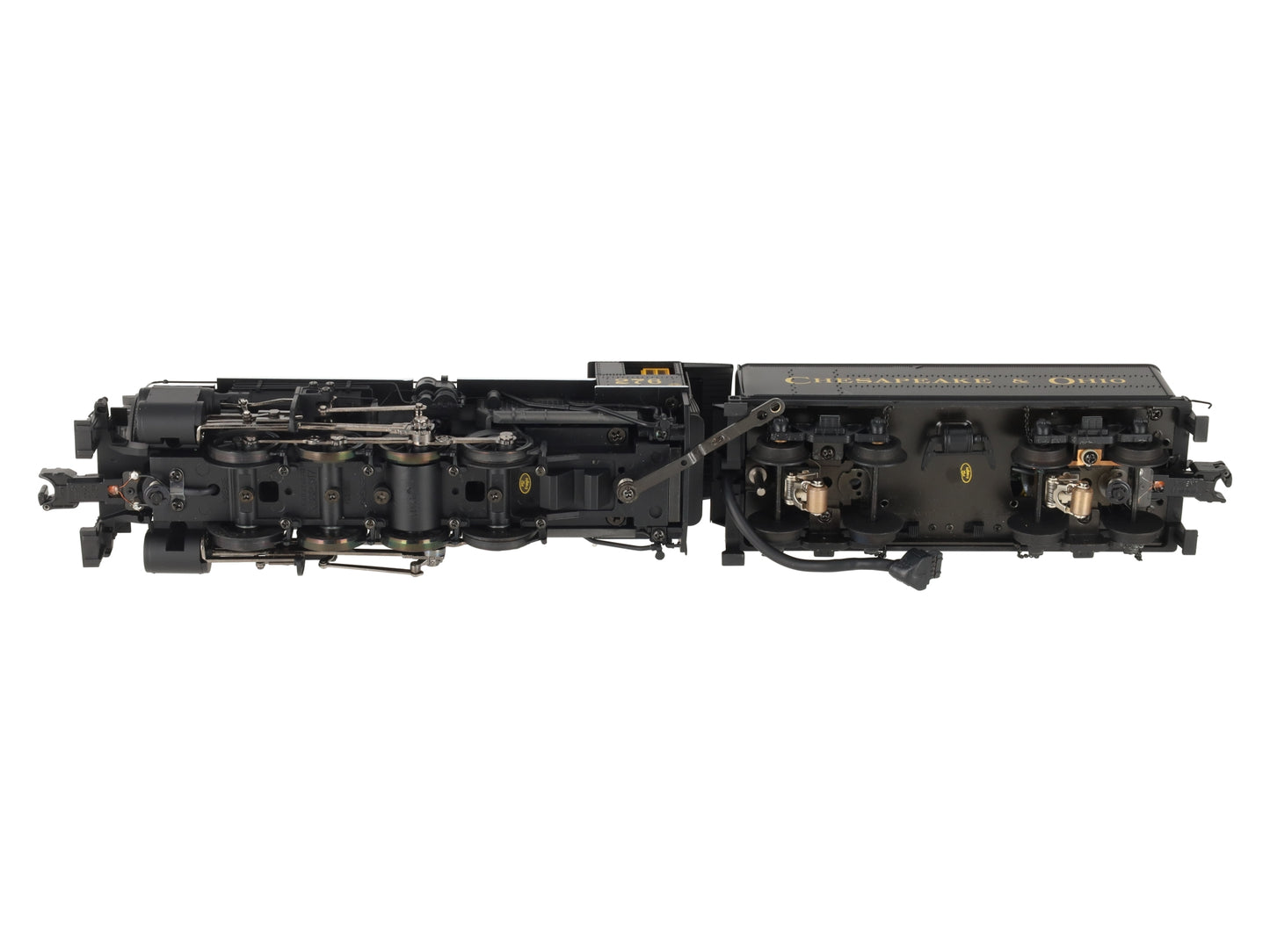 MTH 20-3147-1 O Gauge Chesapeake & Ohio 0-8-0 Steam Engine w/PS2 #276 EX/Box