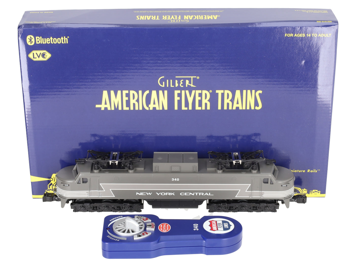 American Flyer 2021020 S New York Central FlyerChief Electric Locomotive #340 LN/Box