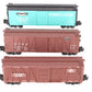 S-Helper 00350 S Gauge New York Central Freight Car Set (Set Of 3) EX/Box
