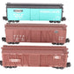 S-Helper 00350 S Gauge New York Central Freight Car Set (Set Of 3) EX/Box
