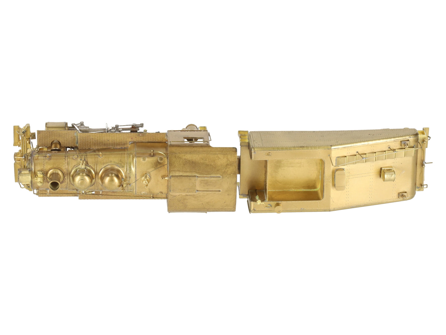 Gem Models GN-128 HO Brass PRR A5s 0-4-0 Steam Switcher & Tender (Unpainted) EX/Box