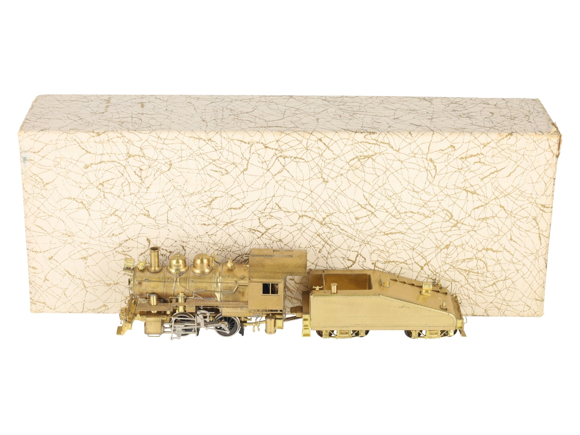 Gem Models GN-128 HO Brass PRR A5s 0-4-0 Steam Switcher & Tender (Unpainted) EX/Box