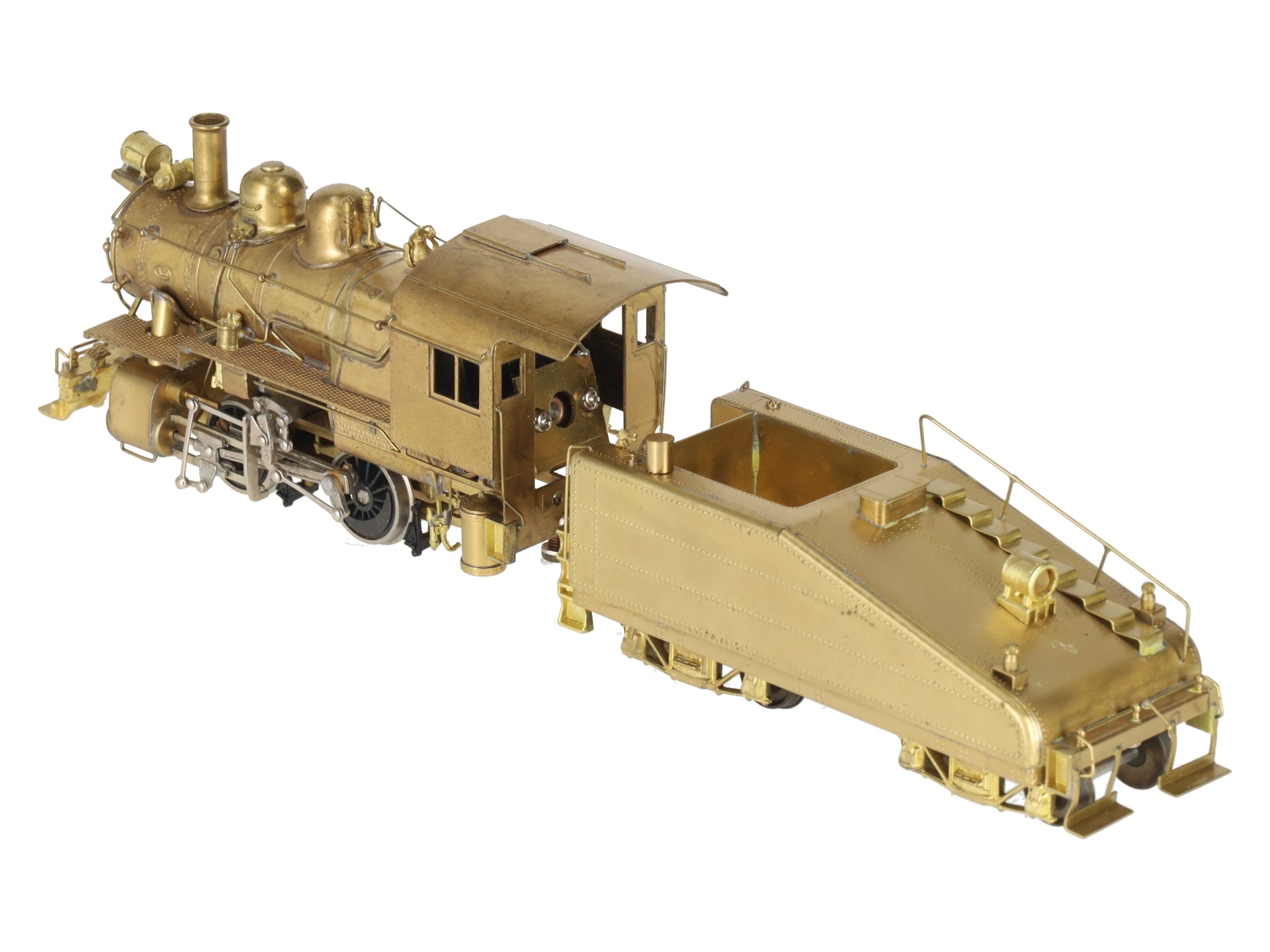 Gem Models GN-128 HO Brass PRR A5s 0-4-0 Steam Switcher & Tender (Unpainted) EX/Box