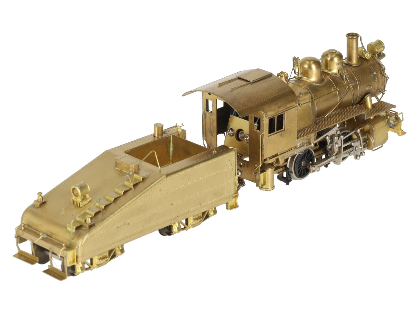 Gem Models GN-128 HO Brass PRR A5s 0-4-0 Steam Switcher & Tender (Unpainted) EX/Box