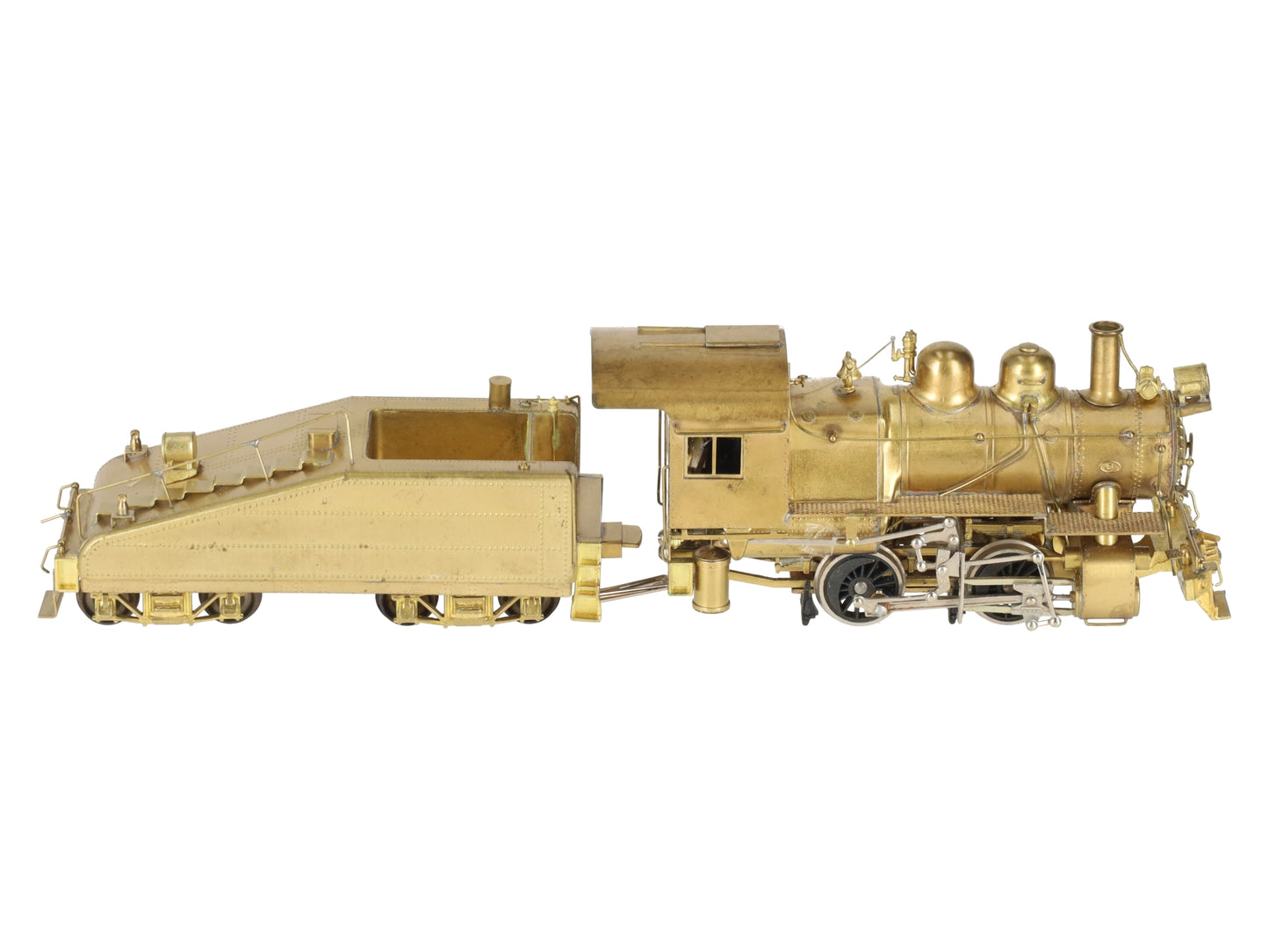 Gem Models GN-128 HO Brass PRR A5s 0-4-0 Steam Switcher & Tender (Unpainted) EX/Box