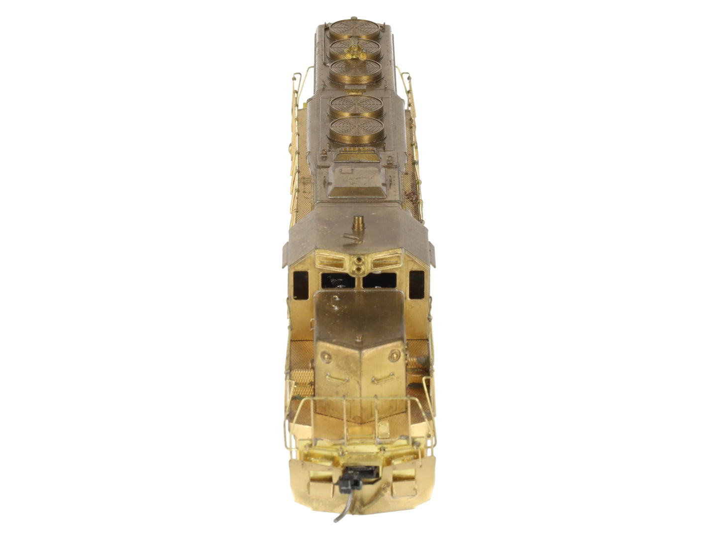 Alco Models/KMT D-166 HO BRASS SD40-2 Diesel Locomotive - Unpainted EX/Box