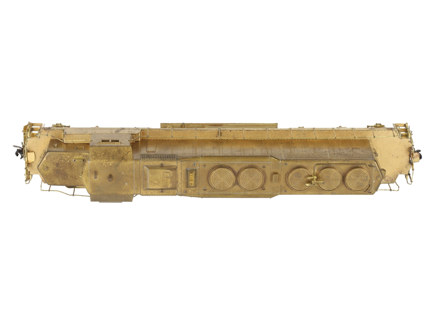 Alco Models/KMT D-166 HO BRASS SD40-2 Diesel Locomotive - Unpainted EX/Box