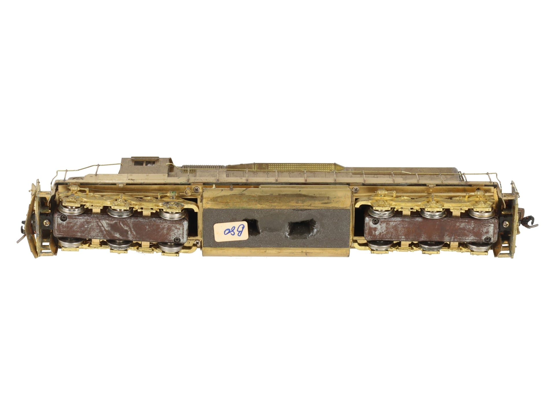 Alco Models/KMT D-166 HO BRASS SD40-2 Diesel Locomotive - Unpainted EX/Box