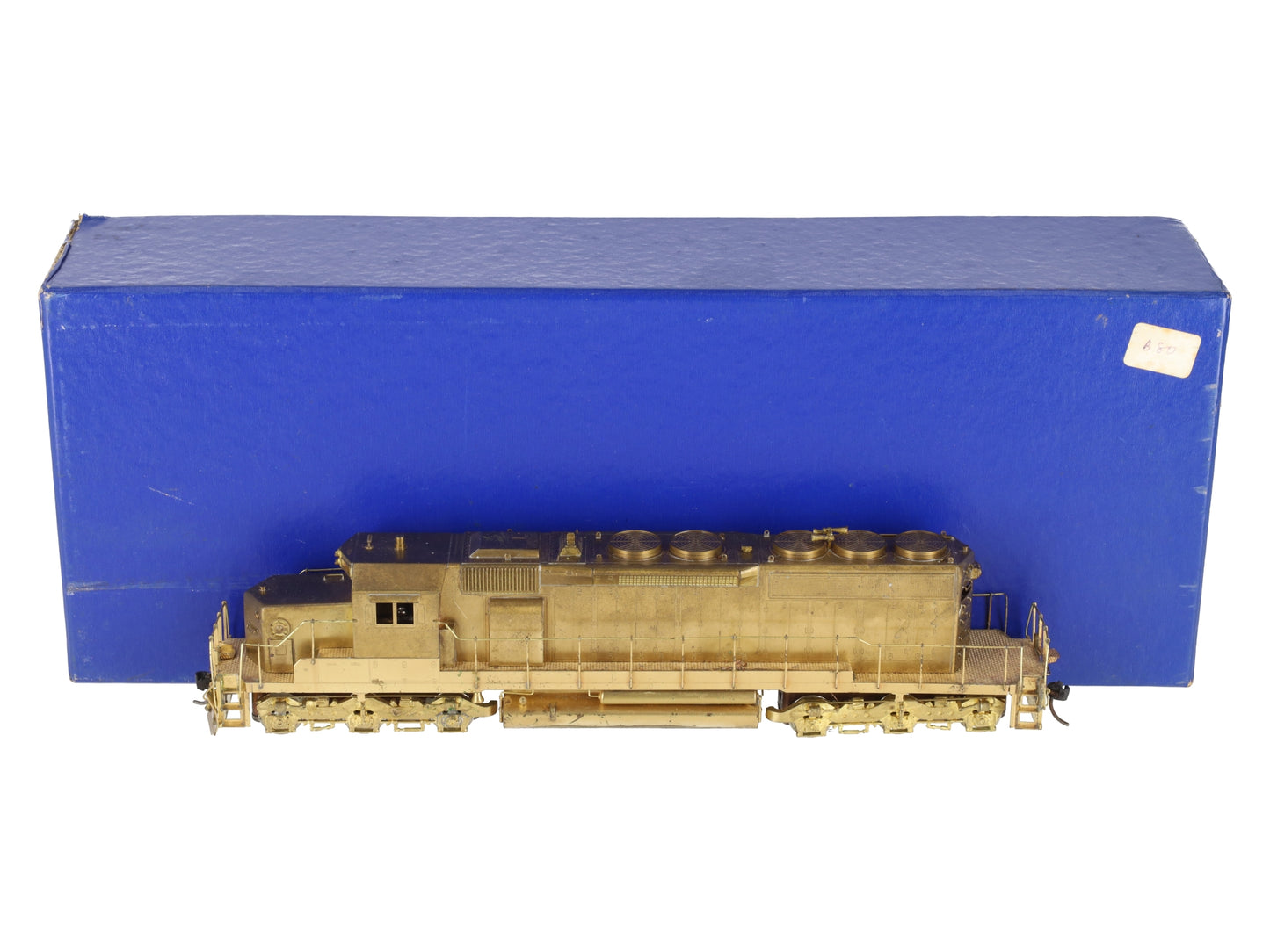 Alco Models/KMT D-166 HO BRASS SD40-2 Diesel Locomotive - Unpainted EX/Box