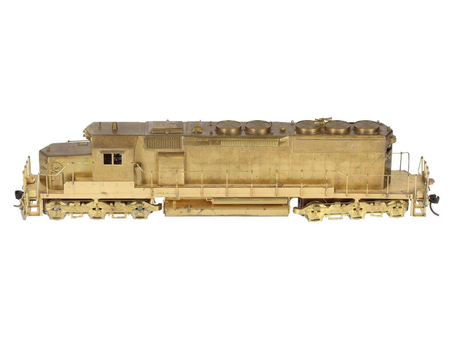 Alco Models/KMT D-166 HO BRASS SD40-2 Diesel Locomotive - Unpainted EX/Box