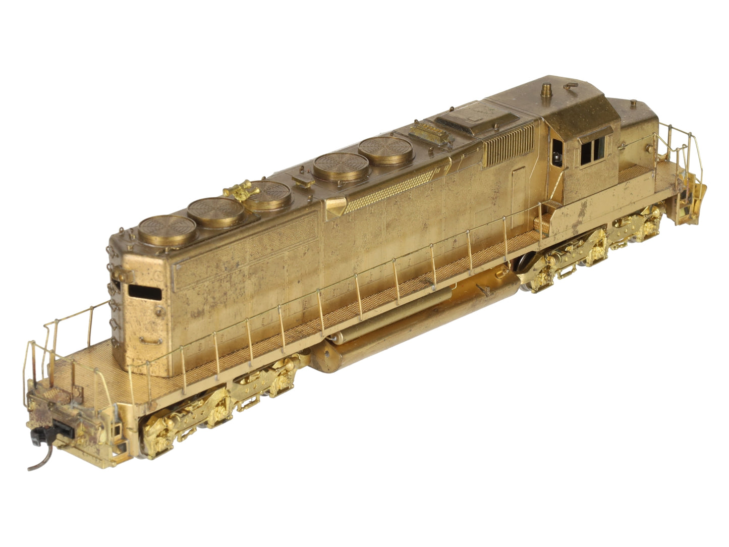 Alco Models/KMT D-166 HO BRASS SD40-2 Diesel Locomotive - Unpainted EX/Box