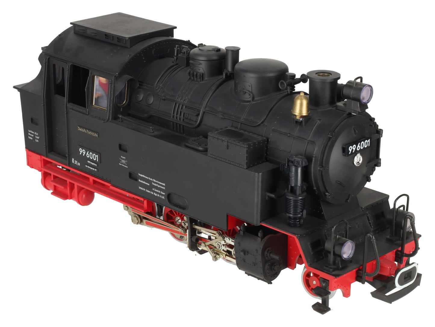 LGB 2080S G Scale 2-6-2 Powered Tank Steam Locomotive w/Sound #99 6001 EX/Box