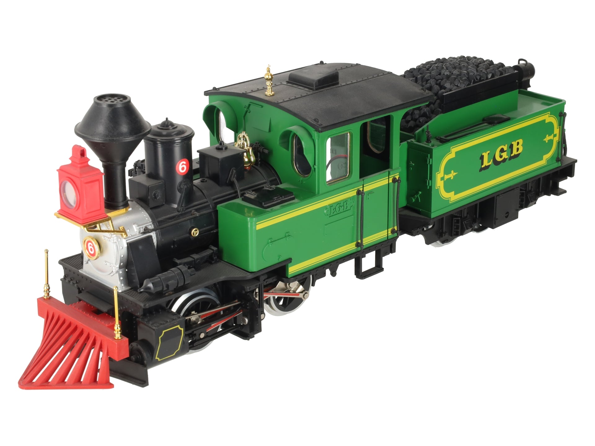 LGB 2017D G Gauge Green 0-4-0 Steam Locomotive with Motorized Tender EX/Box