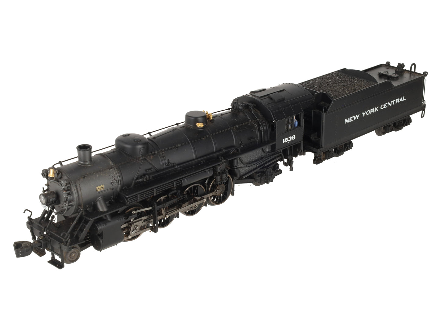 K-Line K3670-1838CC New York Central 2-8-2 Mikado Steam Loco & Tender #1838 TMCC LN/Box