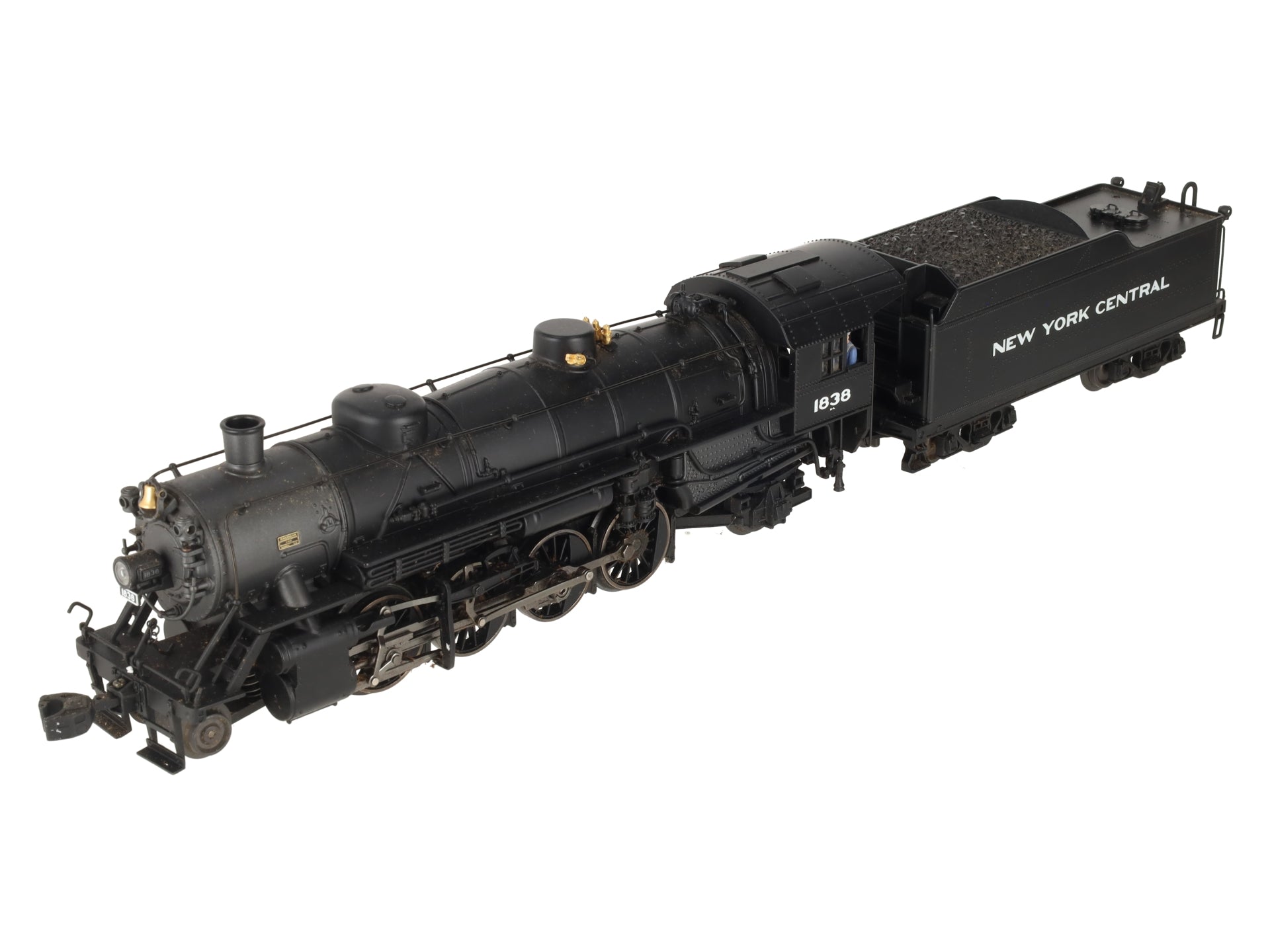 K-Line K3670-1838CC New York Central 2-8-2 Mikado Steam Loco & Tender #1838 TMCC LN/Box