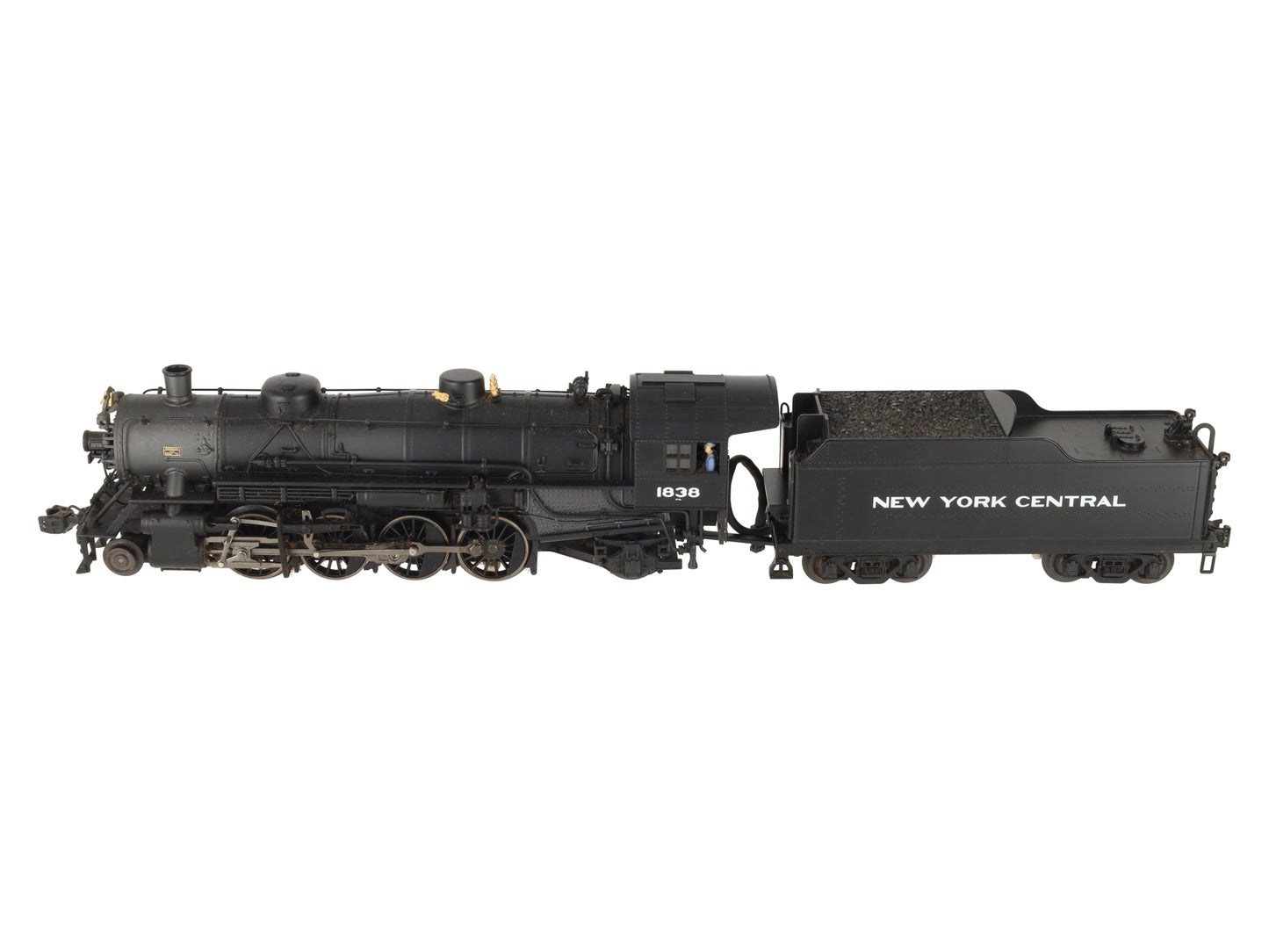 K-Line K3670-1838CC New York Central 2-8-2 Mikado Steam Loco & Tender #1838 TMCC LN/Box