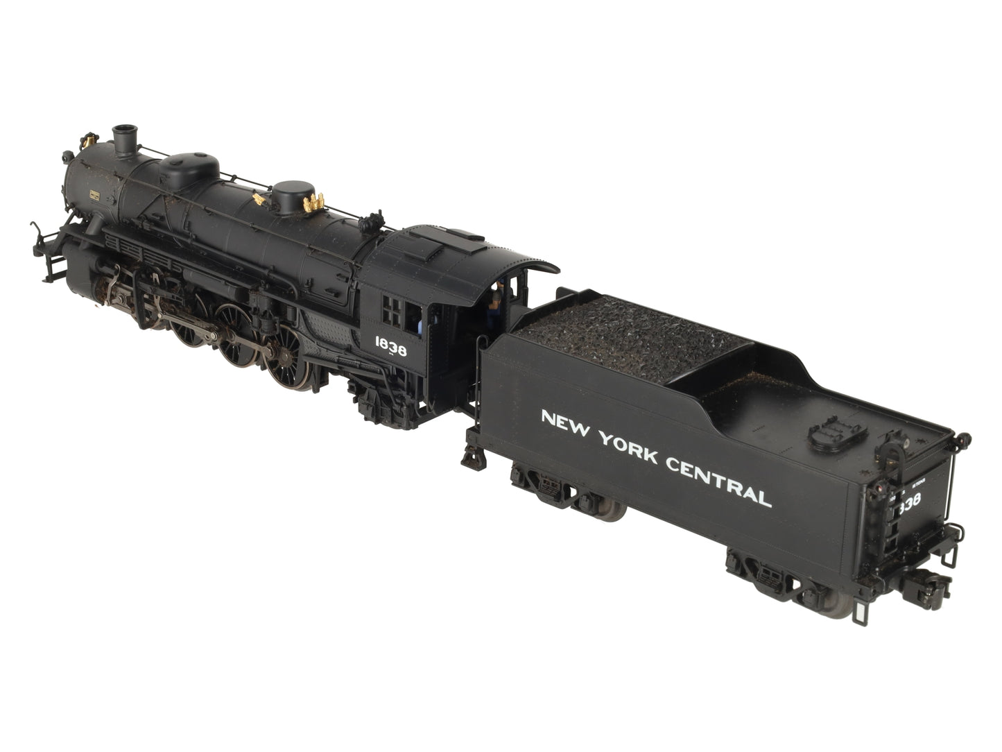 K-Line K3670-1838CC New York Central 2-8-2 Mikado Steam Loco & Tender #1838 TMCC LN/Box
