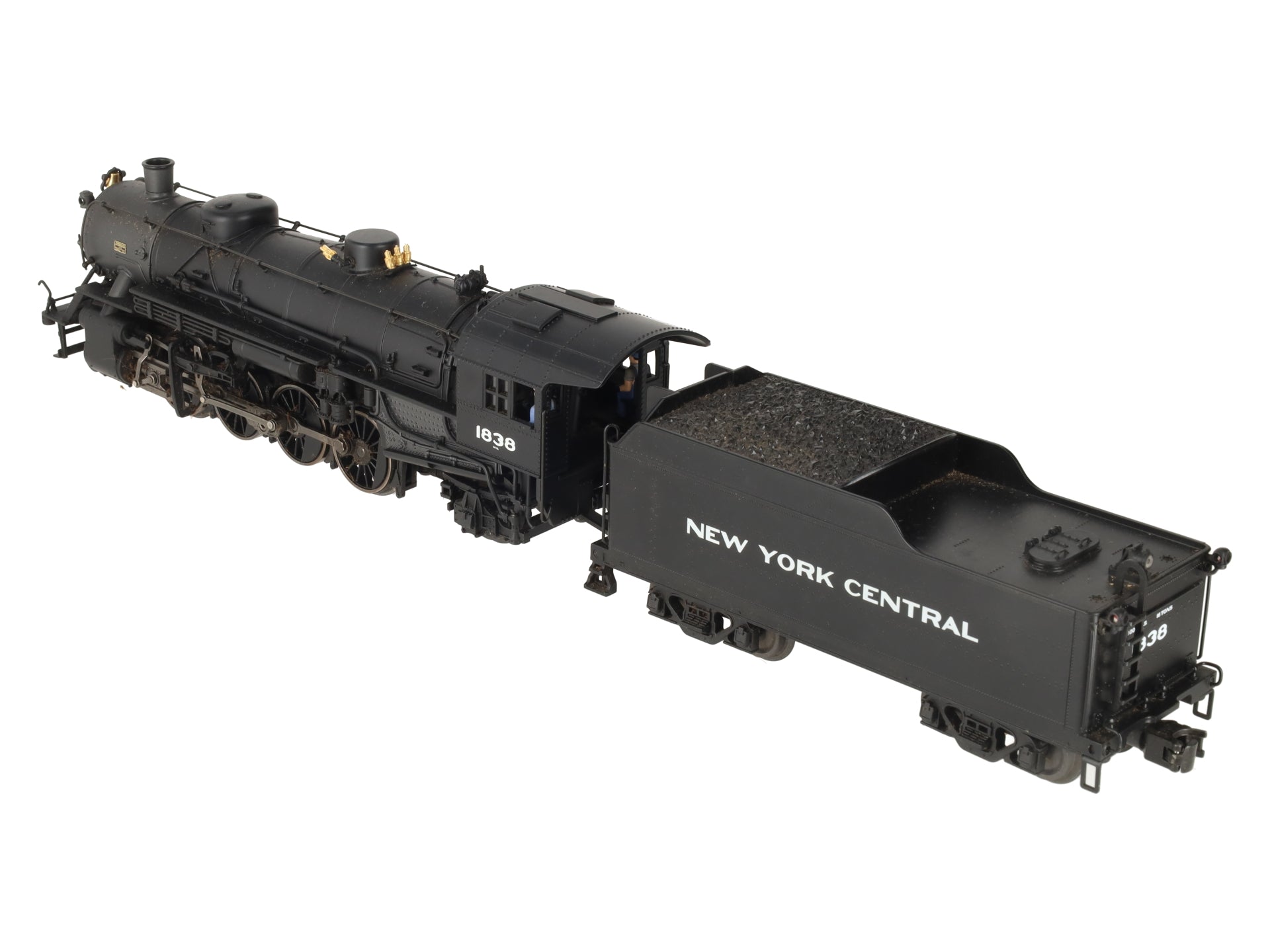 K-Line K3670-1838CC New York Central 2-8-2 Mikado Steam Loco & Tender #1838 TMCC LN/Box