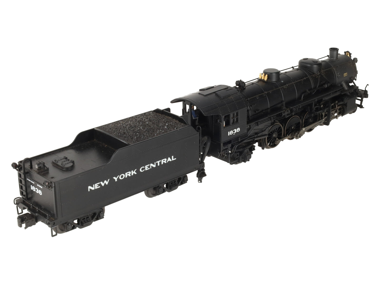 K-Line K3670-1838CC New York Central 2-8-2 Mikado Steam Loco & Tender #1838 TMCC LN/Box