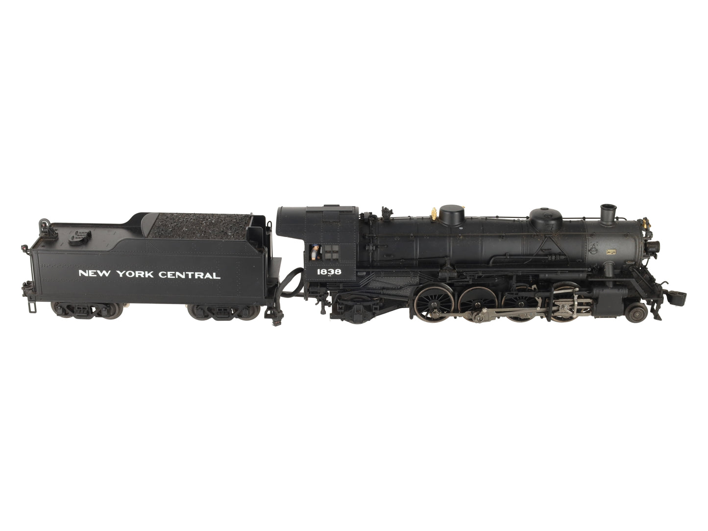 K-Line K3670-1838CC New York Central 2-8-2 Mikado Steam Loco & Tender #1838 TMCC LN/Box
