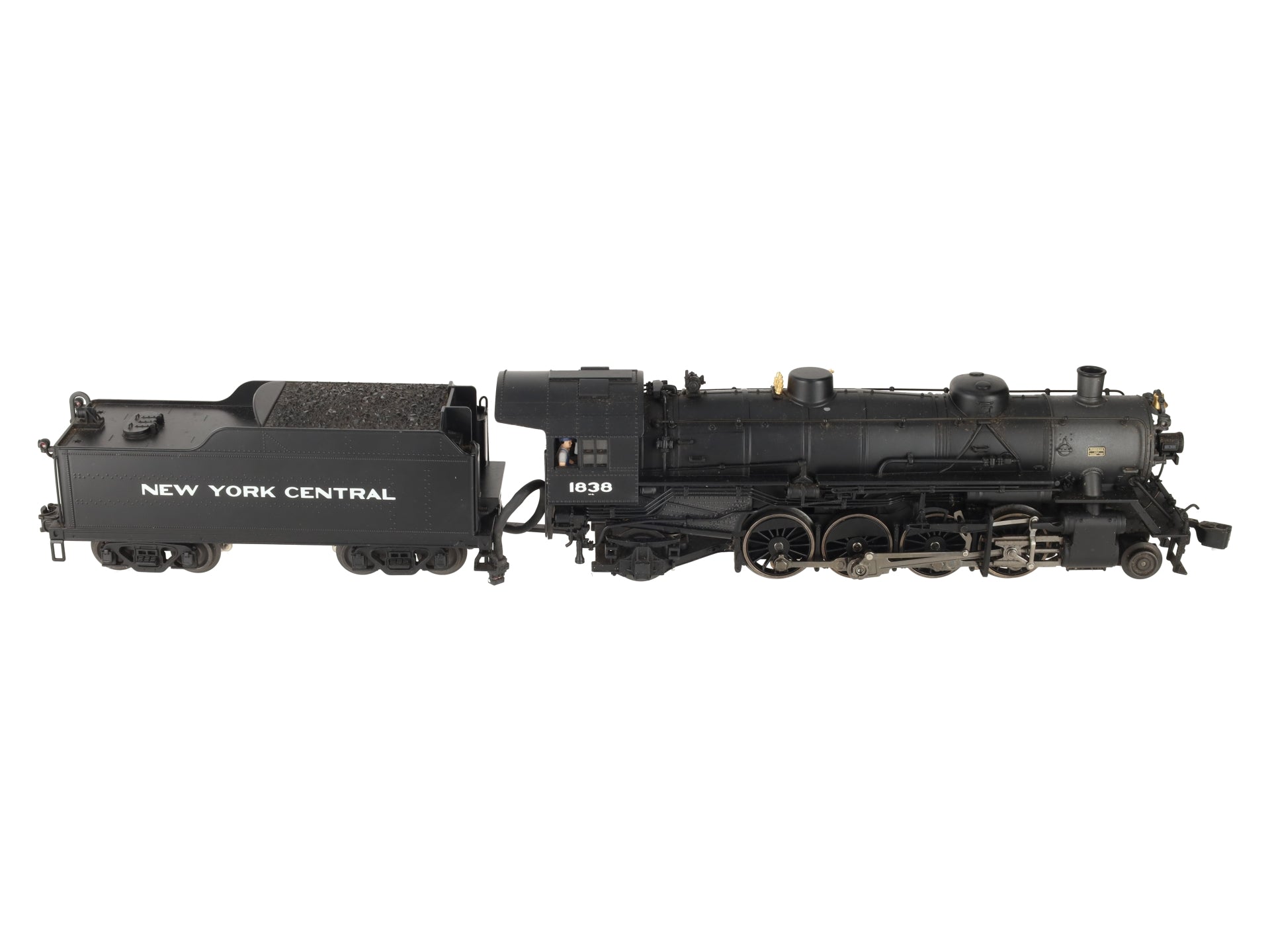 K-Line K3670-1838CC New York Central 2-8-2 Mikado Steam Loco & Tender #1838 TMCC LN/Box
