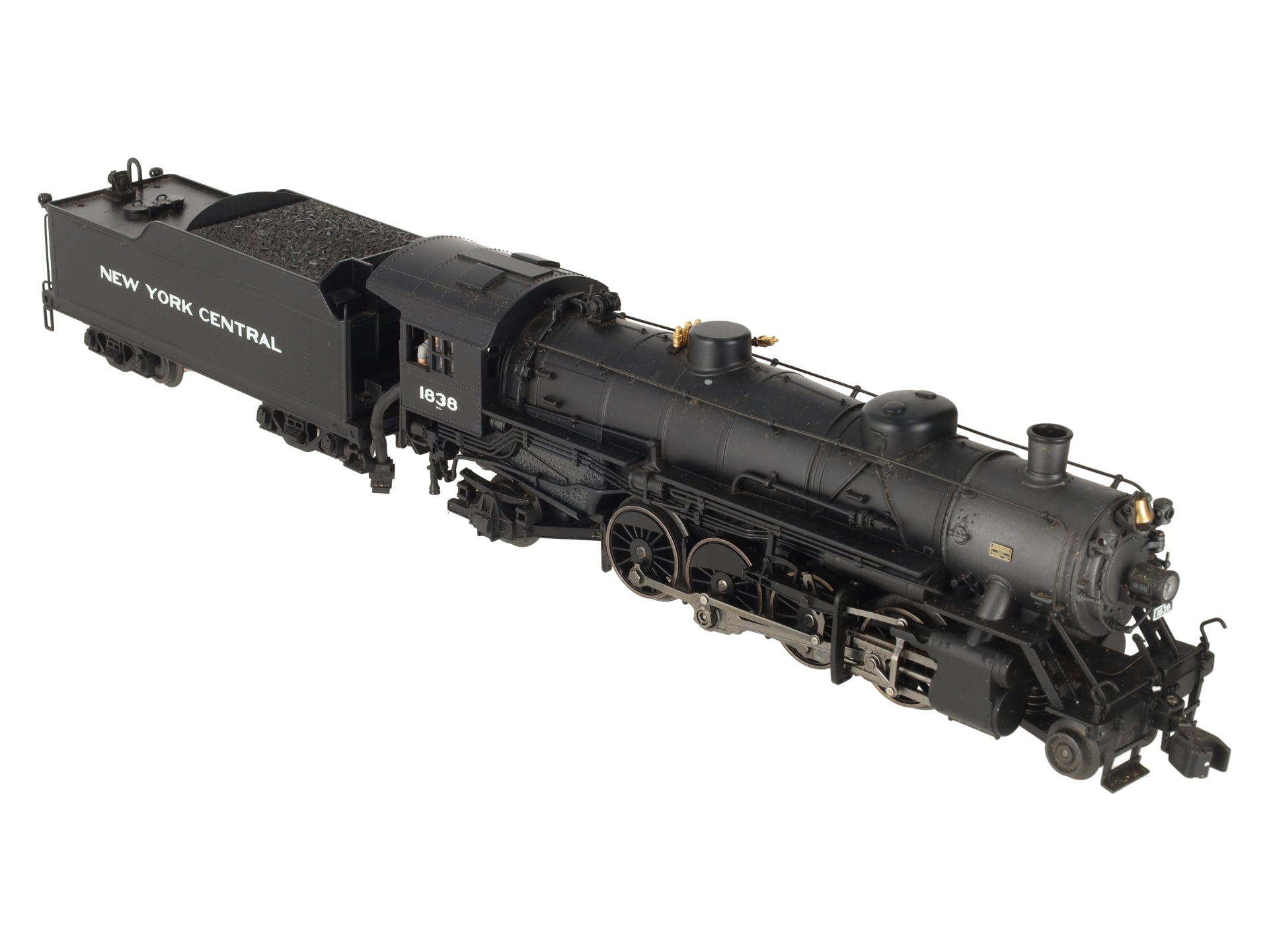 K-Line K3670-1838CC New York Central 2-8-2 Mikado Steam Loco & Tender #1838 TMCC LN/Box