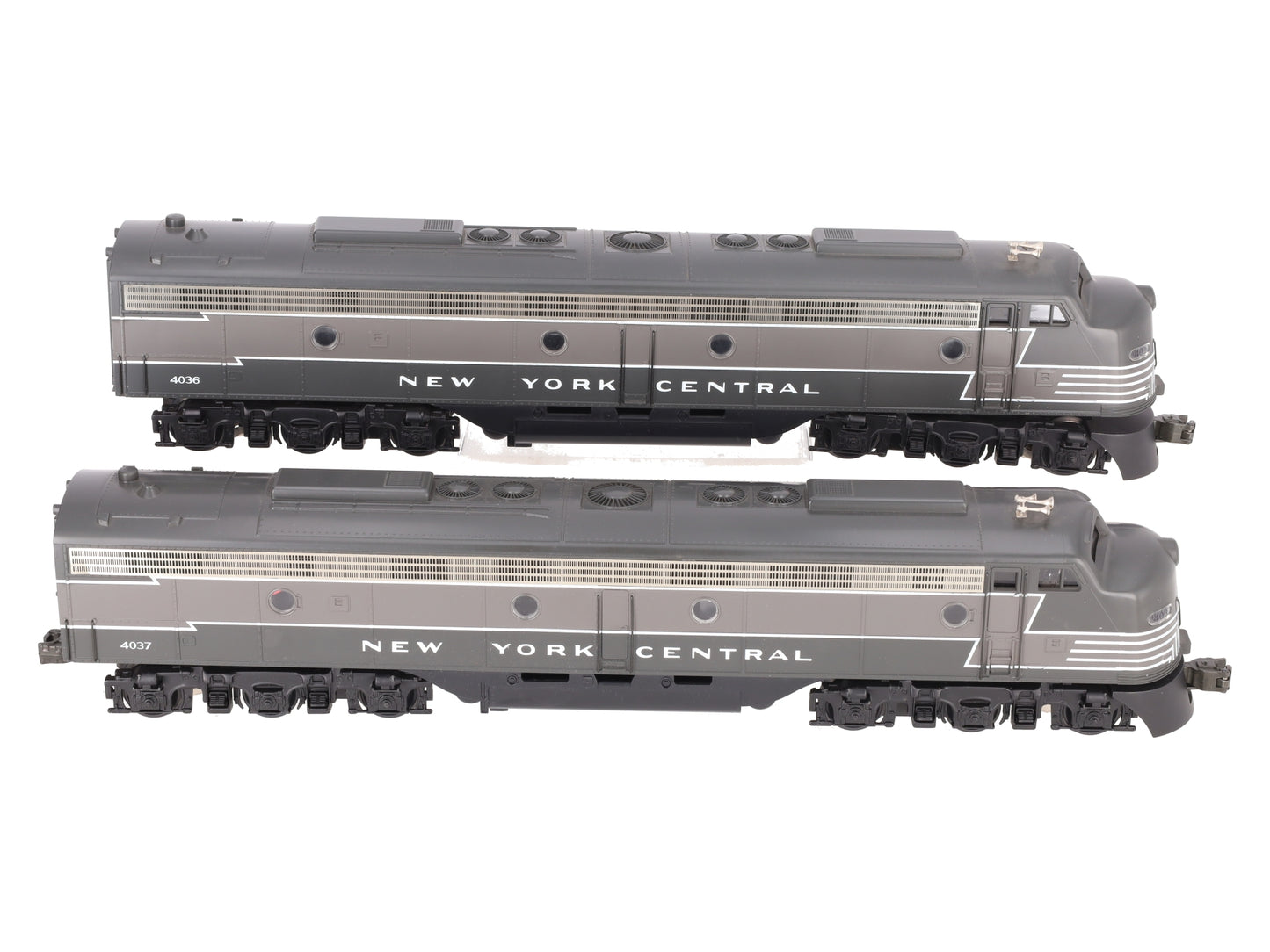 Weaver O New York Central EMD E-8 AA Diesel Locomotive Set #4036/4037 EX/Box