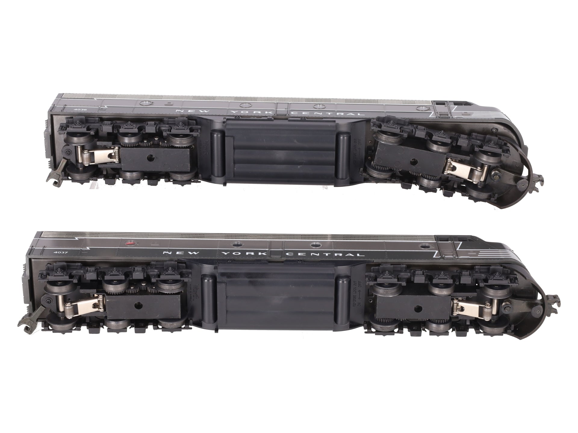 Weaver O New York Central EMD E-8 AA Diesel Locomotive Set #4036/4037 EX/Box