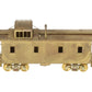 Hallmark Models HO BRASS MKT Katy Wood Sheathed Caboose - Unpainted EX/Box
