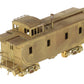 Hallmark Models HO BRASS MKT Katy Wood Sheathed Caboose - Unpainted EX/Box