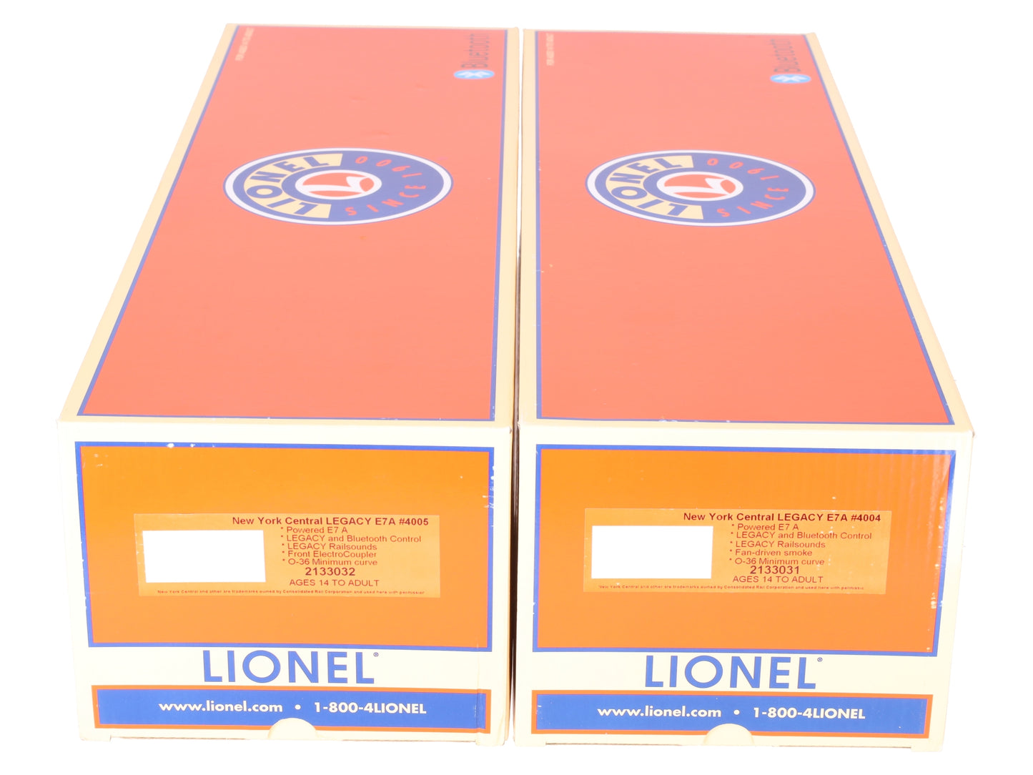 Lionel 2133030 O New York Central Legacy E7 AA Set #4004/4005 EX/Box